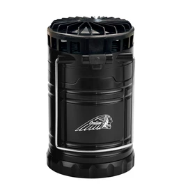 RAMASU ID-LF01 2-in-1 LED Lantern with Fan, Indian, Sliding Type, 7-Blade Design, 2 Levels of Air Flow Switching, Black