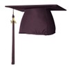 Endea Graduation Matte Cap & Tassel (Maroon, 2021)