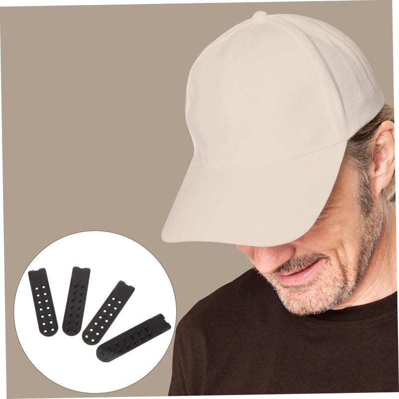 EXCEART 10 Pairs Snapback Extender Hat Push Button Replacement Hat