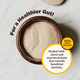 Sari Foods Organic Acacia Fiber Powder (30 Ounce): Natural, Whole Food, Plant Based Prebiotic Superfood for Gut Health