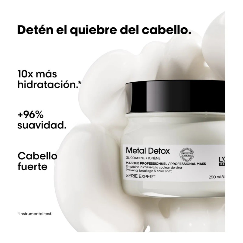 Mascarilla Loral Professionnel Metal Detox 250ml