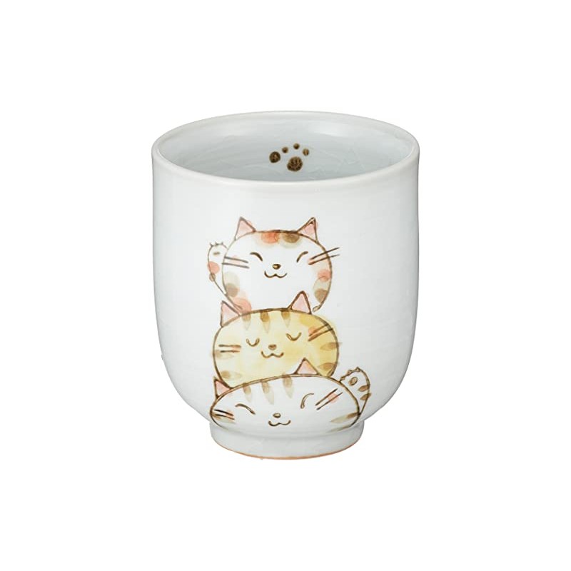 Utsuwa Kaian 091-0029 Setoyaki "Cute Utsuwa" Hot Cup Cup, Small,
