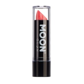 Moon Glow - 5 g neon UV glitter lipstick - magenta - glows brightly in UV light
