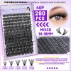Kit De Extensiones De Pestañas De 3 Cajas , 840