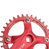 PETCHOR Square Taper Crankset MTB, Mountain Bike Single Speed Crankset,