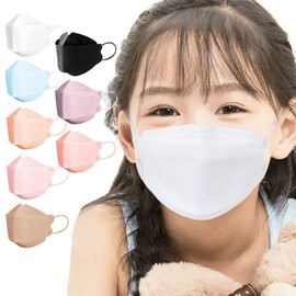 millarouge blkk 3D Mask, Non-woven Mask, Color Mask, Complexion, Color, 3D Mask, 4-Layer Structure, Same Type as Kf94 Mask, 20 Pieces, Disposable, 3D Type, Willow Leaf Shape, For Adults, Kids, Kids, Lipstick, Black (Regular Size, Black)