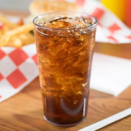 Carlisle (SIX EACH) 12 oz STACKABLE TUMBLER DRINK CLEAR HARD PLASTIC BPA FREE/NSF APPROVE