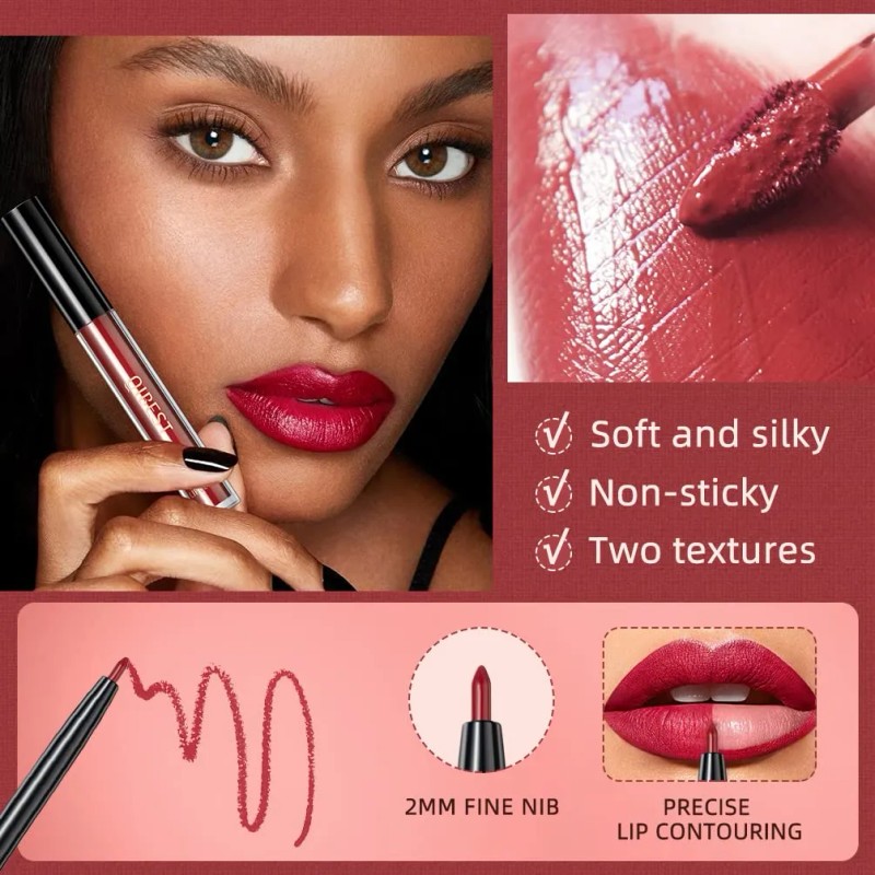 Set De 3 Labiales Labiales Larga Duracion Labios Impermeable