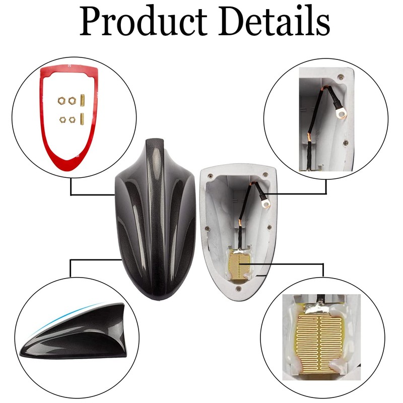 Takilma Shark Fin Antenna Cover for car Vehicle Shark Fin