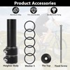 Bike Stem Riser Adjustable Bicycle Handlebar Extender Increases Bar Height