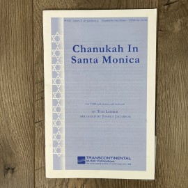 Chanukah In Santa Monica For TYBB With Clarinet & Keyboard Tom Lehrer H. Leonard