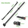 10L0L 3 Point Golf Cart Seat Belt Bracket Kit for