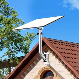 Starlink Gen 3 Mount – 160° Adjustable Pole Mounting Kit Compatible with Standard Gen3(V3) Dish, Starlink Roof/ Wall Mount with Pipe Adapter, Satellite Internet Bracket Accessories