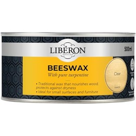 Liberon Beeswax Paste, 500 ml, Clear