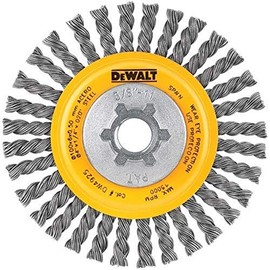 DEWALT DW49201 5-Inch by 5/8-Inch-11 HP .020 Carbon Stringer Wire Wheel