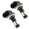 Caltric 2 Headlight LED Bulbs fits Polaris Ranger Crew 700