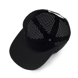 Quick Dry Baseball Cap Curved Brim Snapback Hat Laser Cut Mesh Ball Cap Golf Ball Cap for Men Women