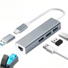 Adaptador Usb Ethernet C 3.0 A Rj45 Red Lan 4