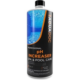AquaDoc pH Increaser for Hot Tub - pH Up for Hot Tub Spa - pH Increaser Hot Tub Chemicals - Balance Your pH Up and Down Levels Effectively - Adjust pH Levels for Hot Tub Maintenance - 16oz