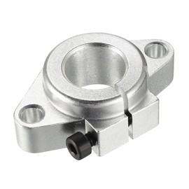 uxcell SHF16 Aluminum Linear Motion Rail Clamping Rod Rail Guide Support for 16mm Diameter Shaft