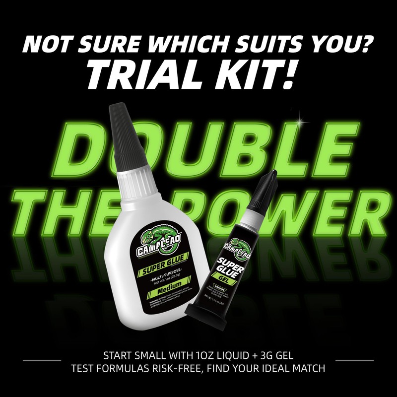 Medium Super CA Glue 28.3 Gram with 3 Gram Superglue