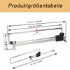 Extendable Clothes Rail, 25 cm Clothes Rail, Extendable Wardrobe Rail,