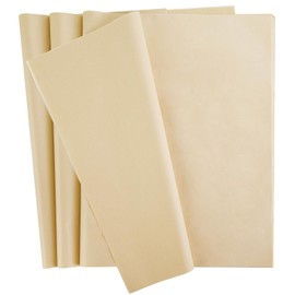 VGOODALL 75 Sheets Kraft Tissue Paper, 50 cm x 35 cm Tissue Paper Bulk Brown Wrapping Paper for Birthday Party Holiday Wedding Craft Decor