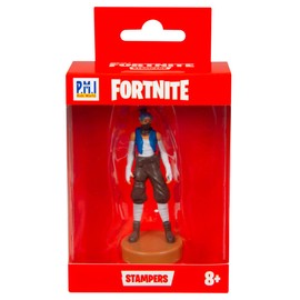 Sambro PMI-3557-2 Fortnite 3D Sammelfiguren mit Stempel, Serie 2, zum Sammeln und Tauschen, ca. 15 cm, Sortiert, bunt