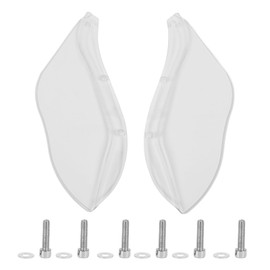 Side Wing Windshield Left Right Air Deflector Fairing for CVO FLHTCSE FLHTCSE2 FLHXSE FLHTCUSE EFI FLHTCI FLHTC Transparent