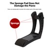 VBESTLIFE Ergonomic Electric Guitar Holder, 6 Position Height Adjustable, Footstool