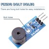 DAOKAI 5pcs Beep Sound Alarm Sensor Module Active Buzzer DC