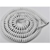 DIY-BizPhones White 25' Ft Long Handset Cord Cortelco/ITT Compatible Standard