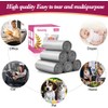 4 Gallon 180pcs Small Silver Grey Trash Bags Strong Grey