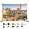 Pnylzzyxh Jerusalem Backdrop Israel Historical Site Backdrop Old City Tower