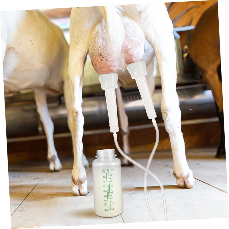YARNOW Manual Milking Machine for Cows and Sheep, Portable Handheld