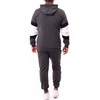Reslad RS-5087 Men's Tracksuit, Jogging Bottoms and Hooded Zip Sweatshirt