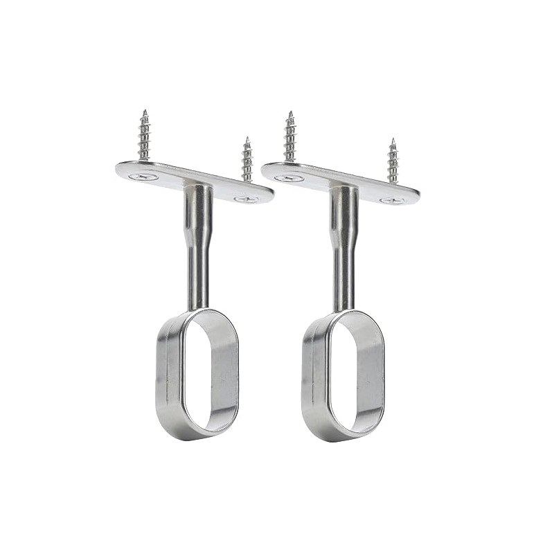 Mid Hanger for Oval Closet Rod (15mm x 30mm) |