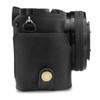 MegaGear MG1641 EVER READY BLACK GENUINE LEATHER CAMERA CASE COVER