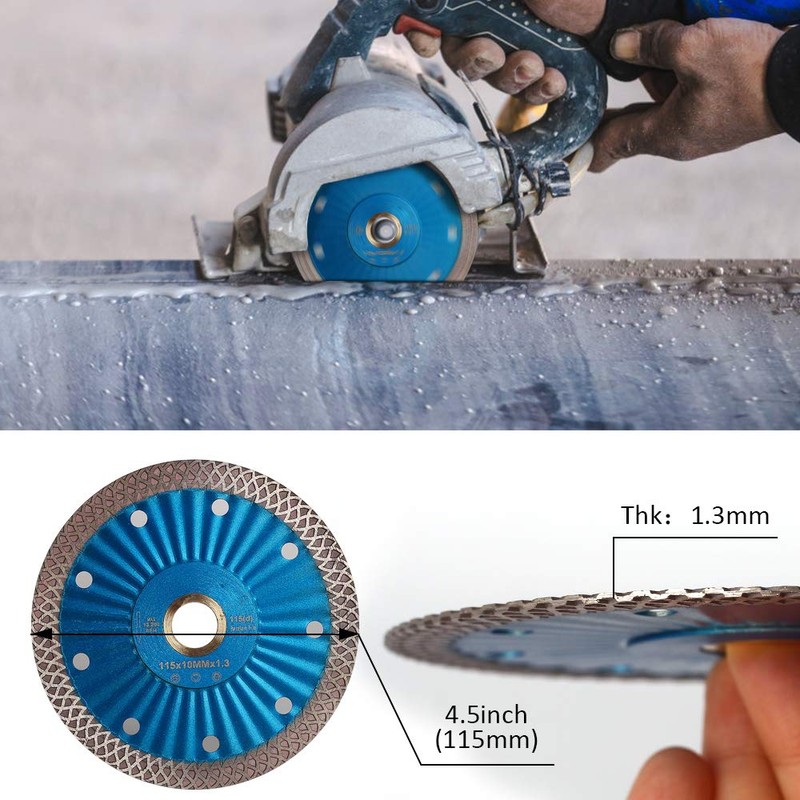 2Pcs/Lot 4.5" Super Thin Diamond Blade Porcelain Tile Blade for