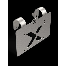 Ex-Guard Xg-lp10 License Plate Bracket Kit Commercial Truck Heavy Duty Mounting