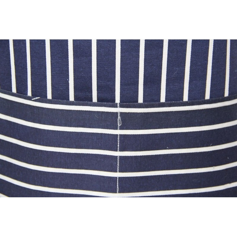 Discounted Cleaning Supplies Chefs Apron Professional Quality Blue & White