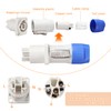 KUOQIY 2 Set 20A 250V AC 3-Pin Powercon Plug Output,