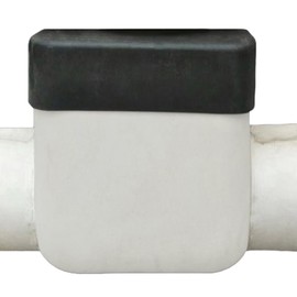 Fenteer Insulated Water Meter Cover with Lid Freeze Protection for Winter Pipe,Accessory,Outdoor Backflow Preventer Insulation Cover, elevated rectangle