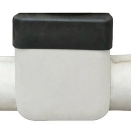 Fenteer Insulated Water Meter Cover with Lid Freeze Protection for Winter Pipe,Accessory,Outdoor Backflow Preventer Insulation Cover, elevated rectangle