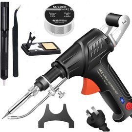 Internally Heated Industrial Laser Welding Tools, Multi-Function Soldering Iron Soldering Gun Set, 3 in 1 Handheld Industrial Laser Welding Machine Constant Temperature Fast Heating for Metal