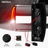 Cenfeild LED Tail Lights Pair + 3rd Third Brake Cargo