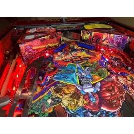 Stern Pinball Deadpool Pinball Mod Apron Wall Decal( SOLD AS A PAIR)