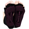 Mato & Hash Toeless Half Toe Yoga Socks With Grip