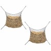 vidaXL Horse Hay Nets 2 pcs - Slow Feed Feeder,