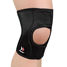 Zamst EK-1 Sports Knee Brace With Light Weight And Breathable Material For General Knee Support and Knee Pain-for Basketball, Volleyball, Running, Tennis, Pickleball-Black, XL
